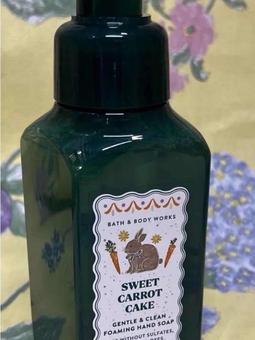 Bath & Body Works Sweet Carrot Cake Foaming Hand Soap - Dark Green